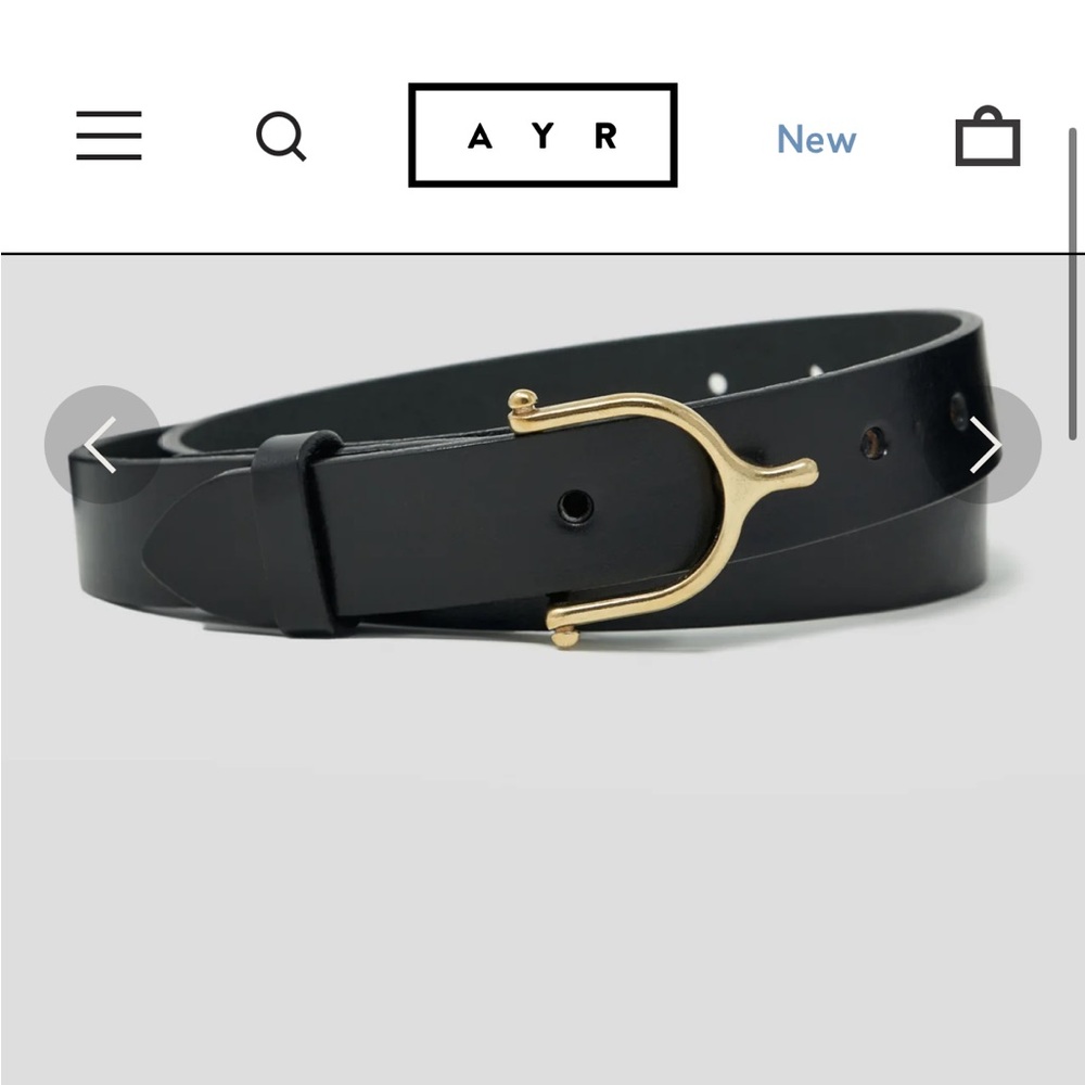 AYR TORY BELT - NWT